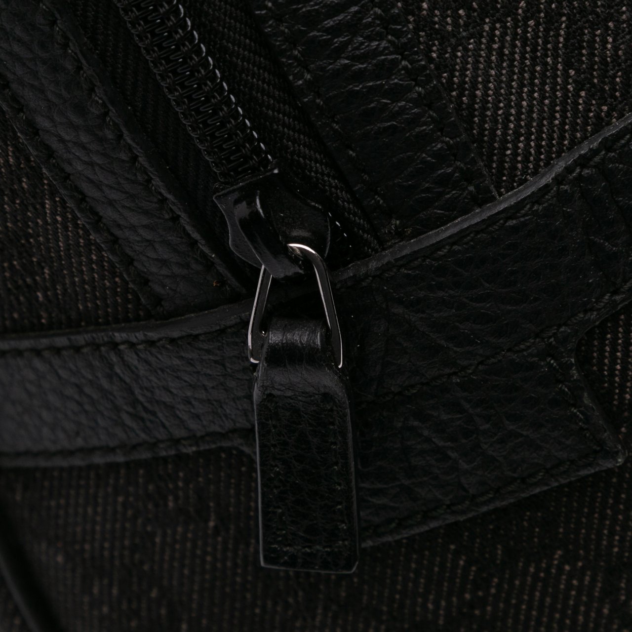 Gucci GG Denim Travel Bag Grijs