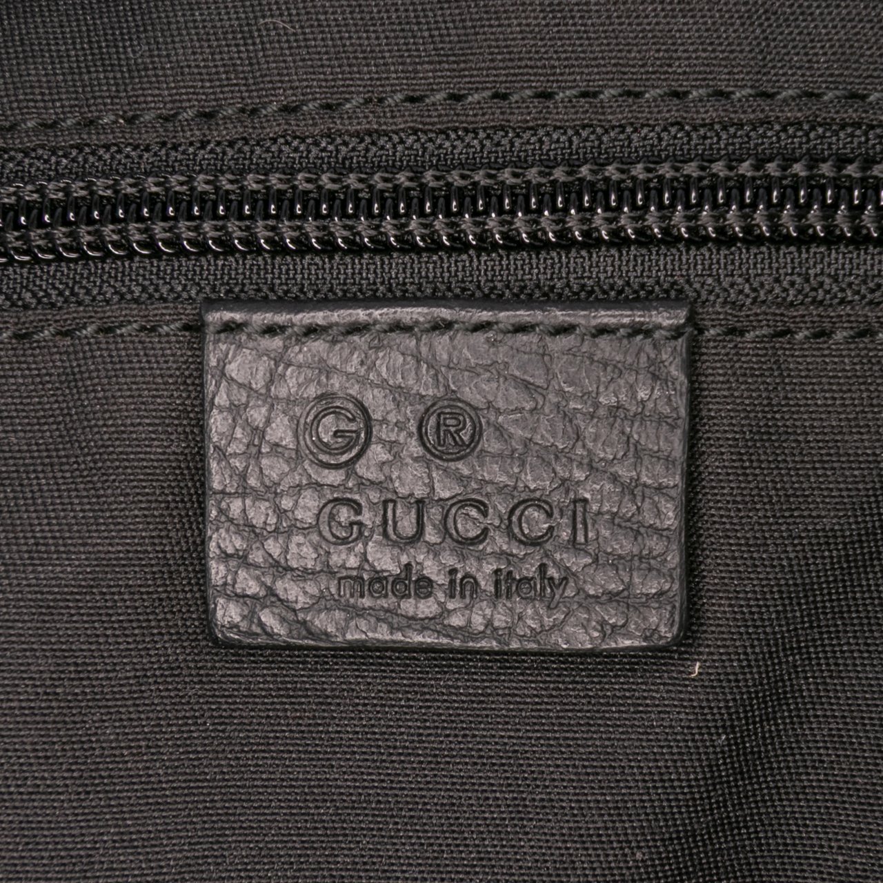 Gucci GG Denim Travel Bag Grijs