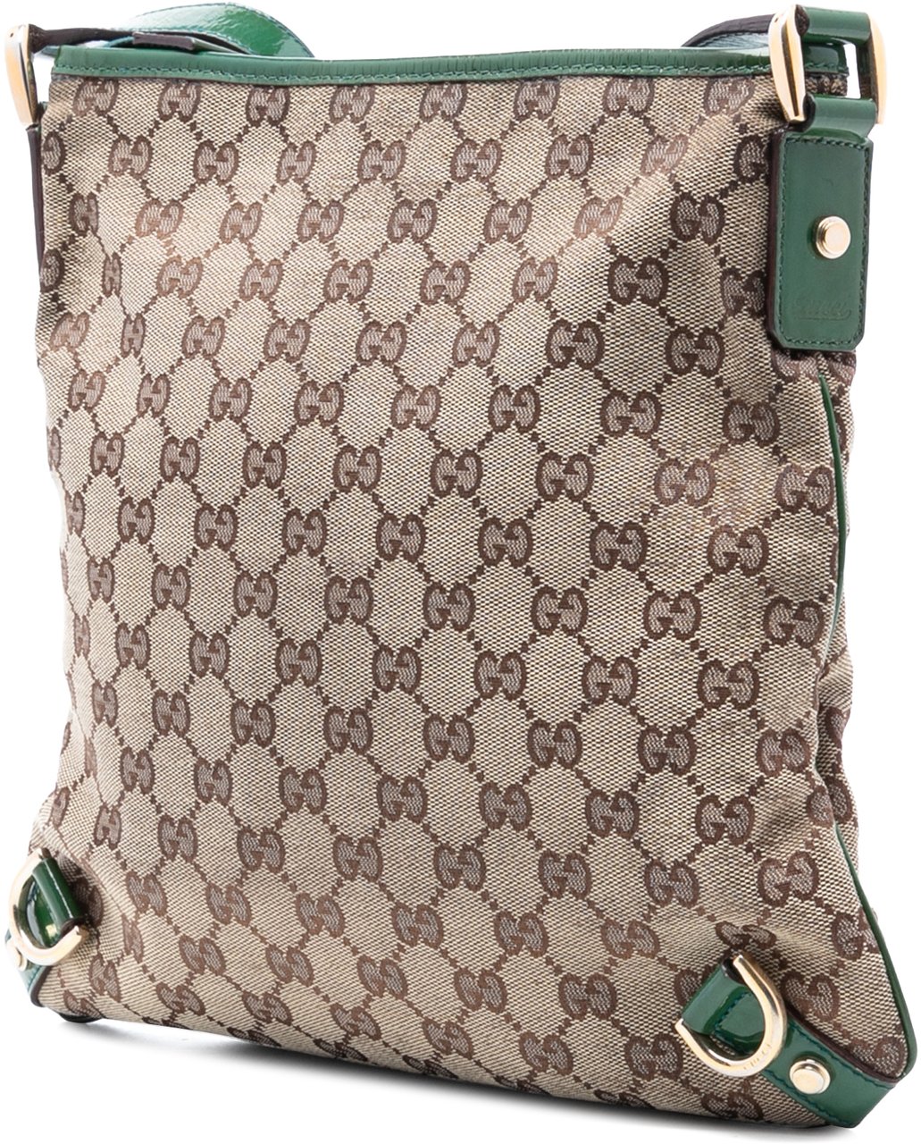 Gucci GG Canvas Abbey D Ring Crossbody Bruin