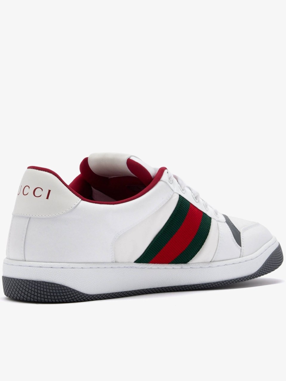 Gucci Low-Top Sneaker With Striped Detailing And Textured Sole Wit