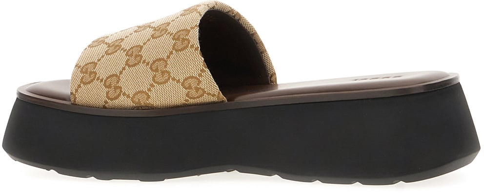 Gucci GG canvas slippers Divers