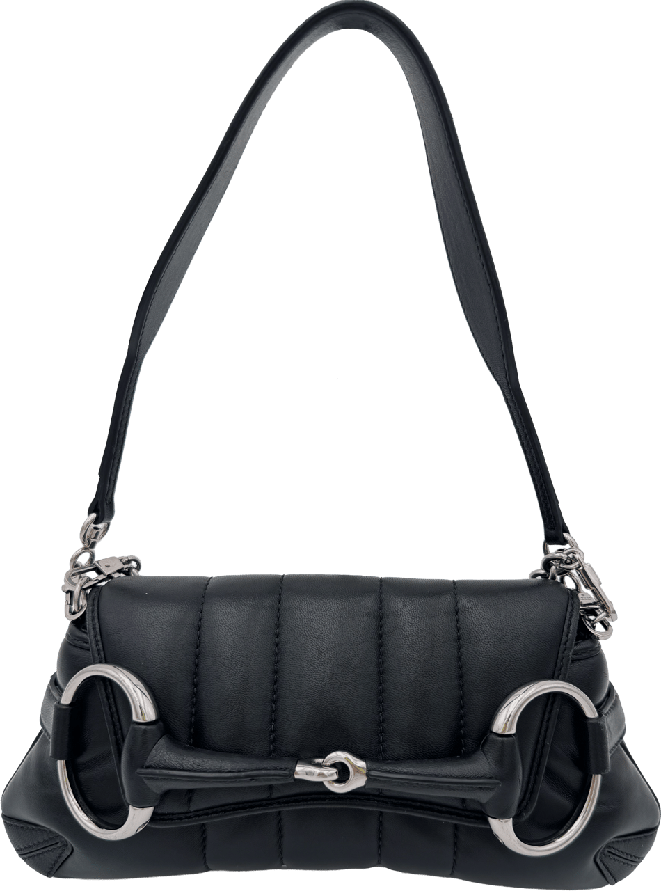 Gucci Gucci Horsebit Monogram - Beige Zwart