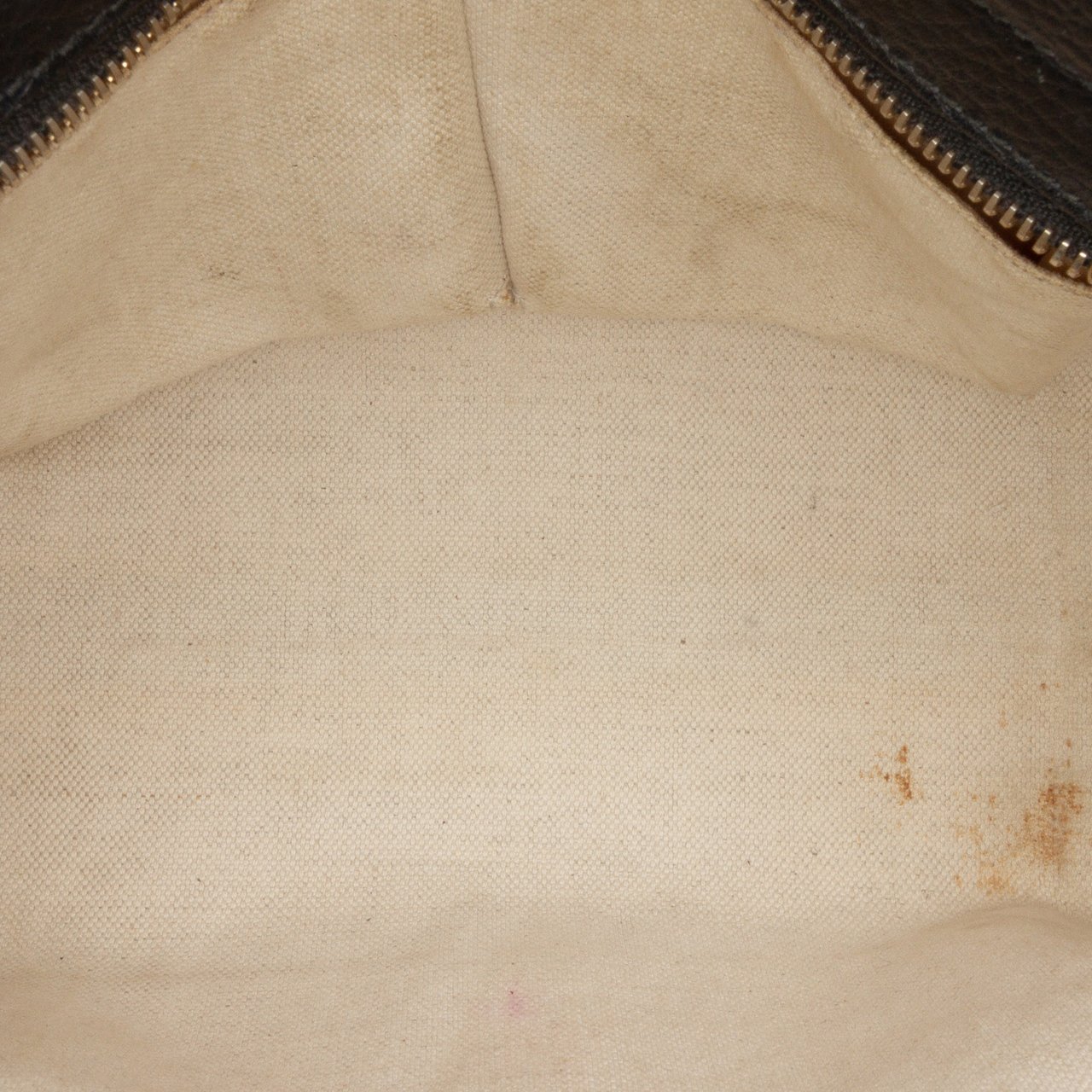 Gucci Mini Leather Swing Satchel Zwart