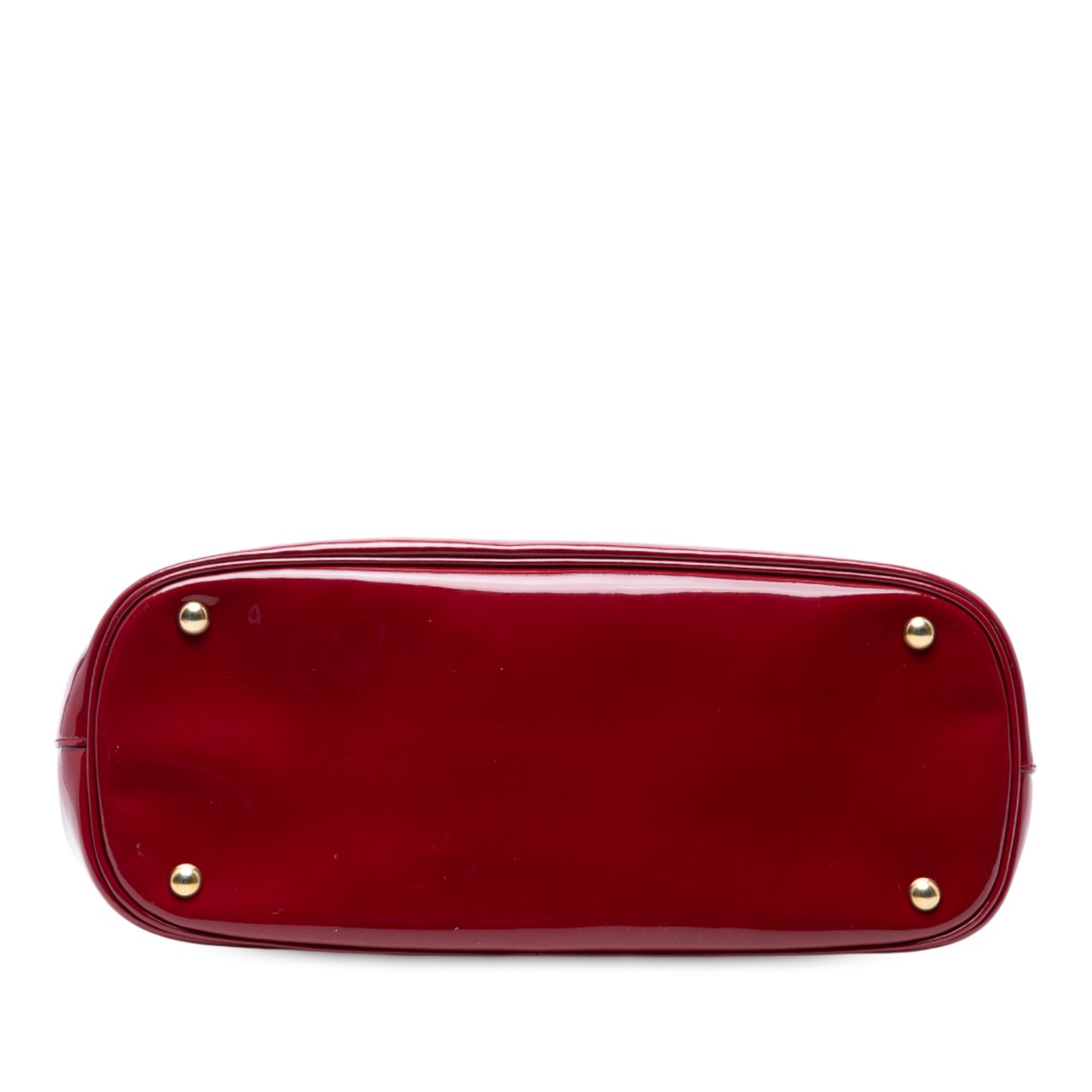 Gucci Patent Bright Bit Satchel Rood