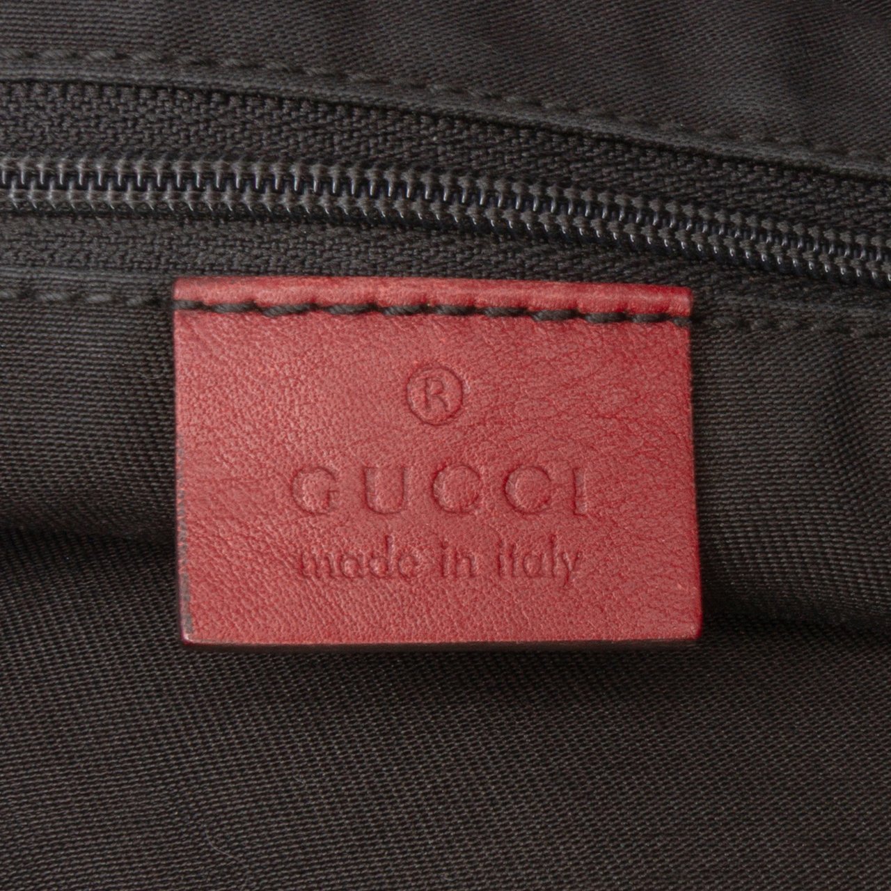 Gucci Large Diamante Canvas Sukey Tote Bruin