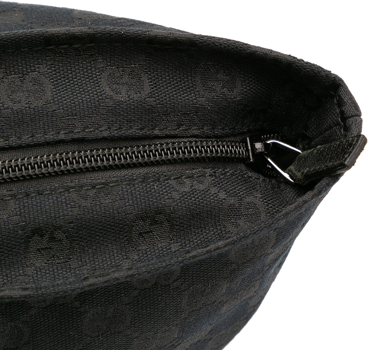 Gucci GG Canvas Web Tote Zwart