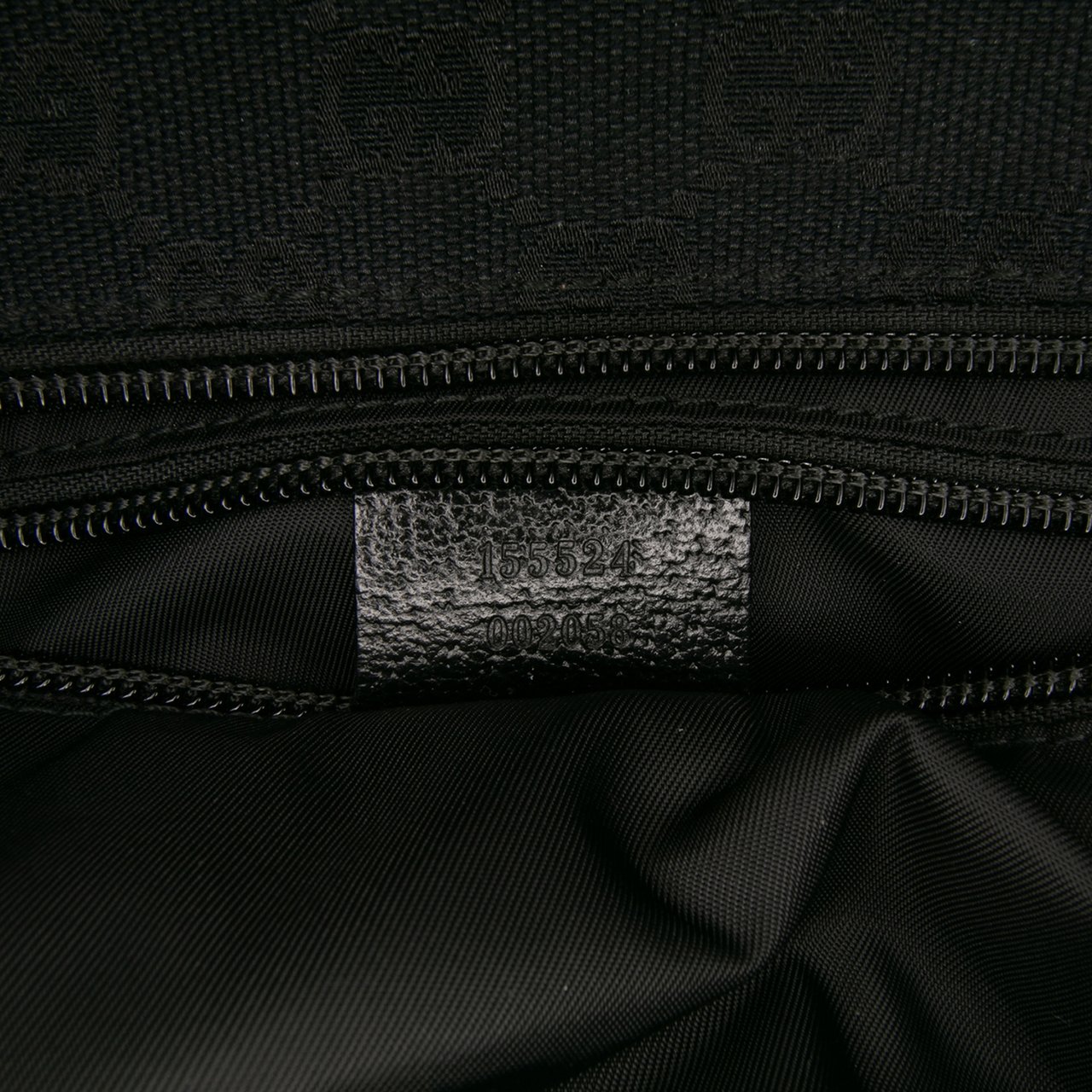 Gucci GG Canvas Web Tote Zwart