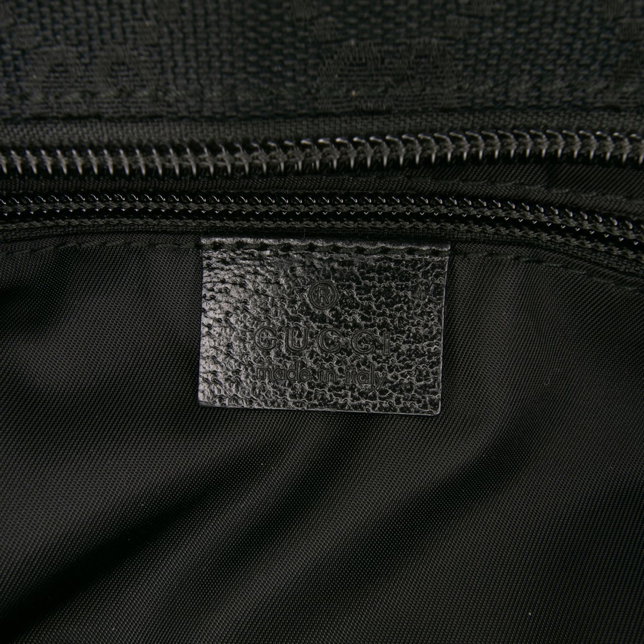 Gucci GG Canvas Web Tote Zwart