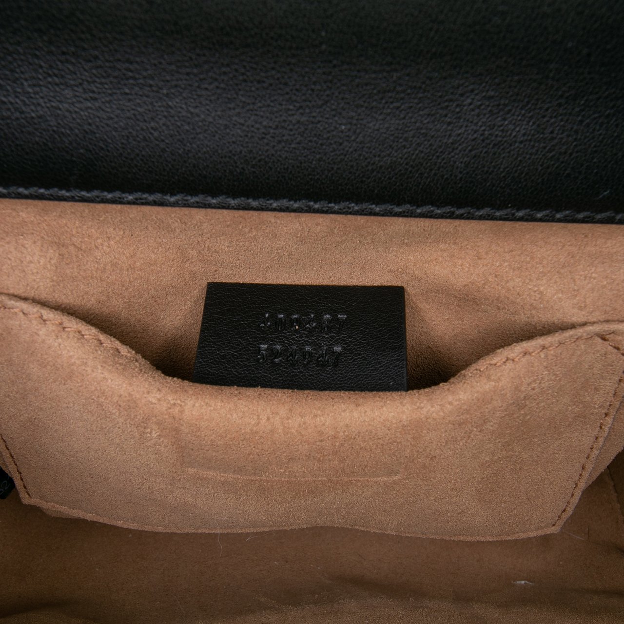 Gucci Small Leather Padlock Crossbody Zwart