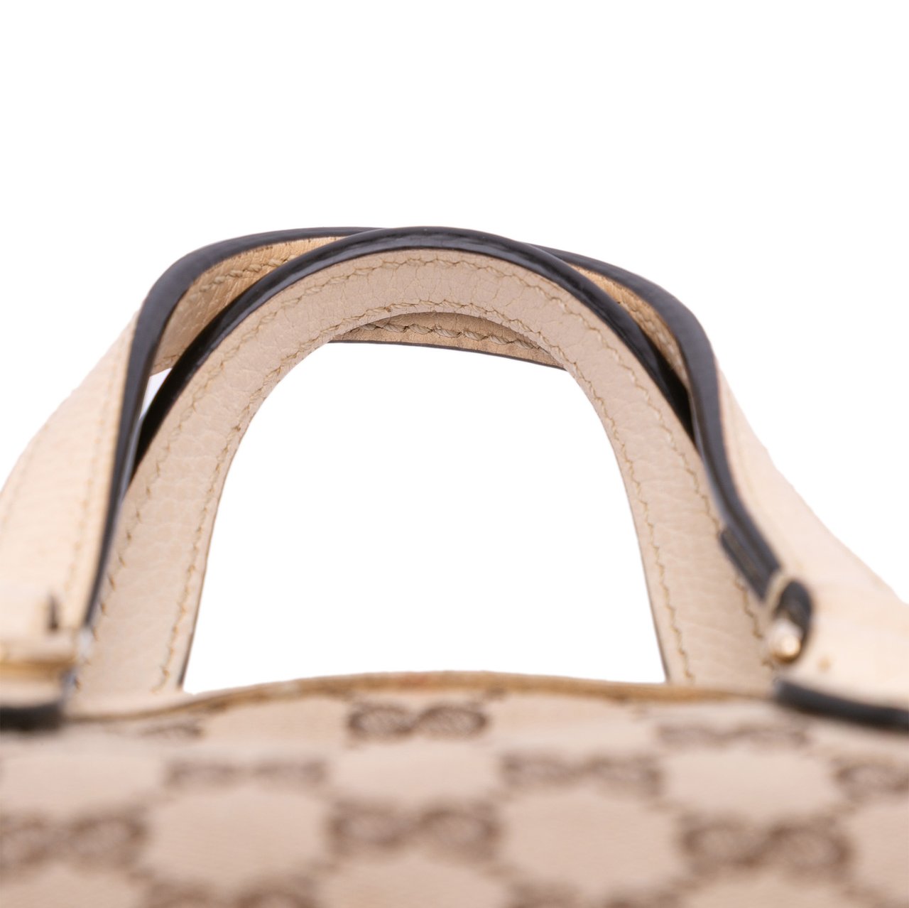Gucci Small GG Canvas Bree Satchel Bruin