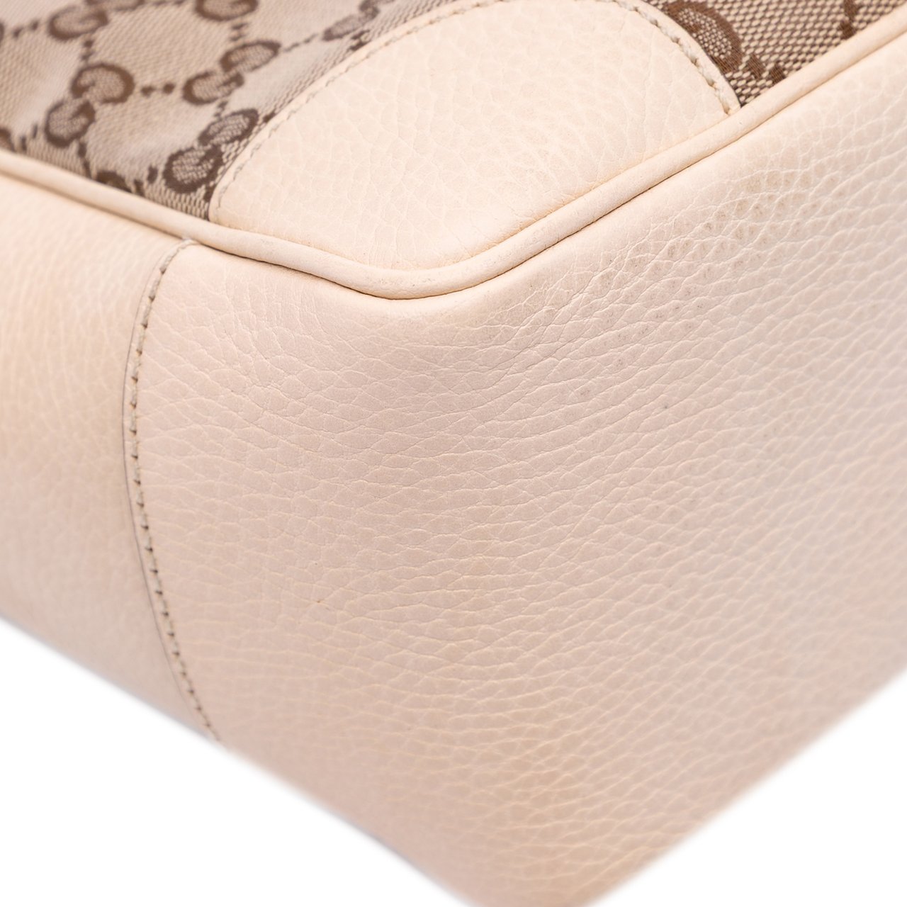 Gucci Small GG Canvas Bree Satchel Bruin