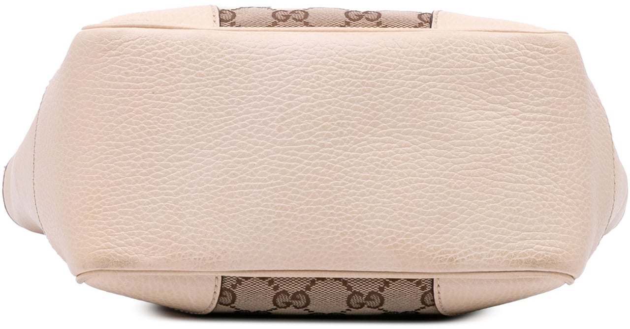 Gucci Small GG Canvas Bree Satchel Bruin