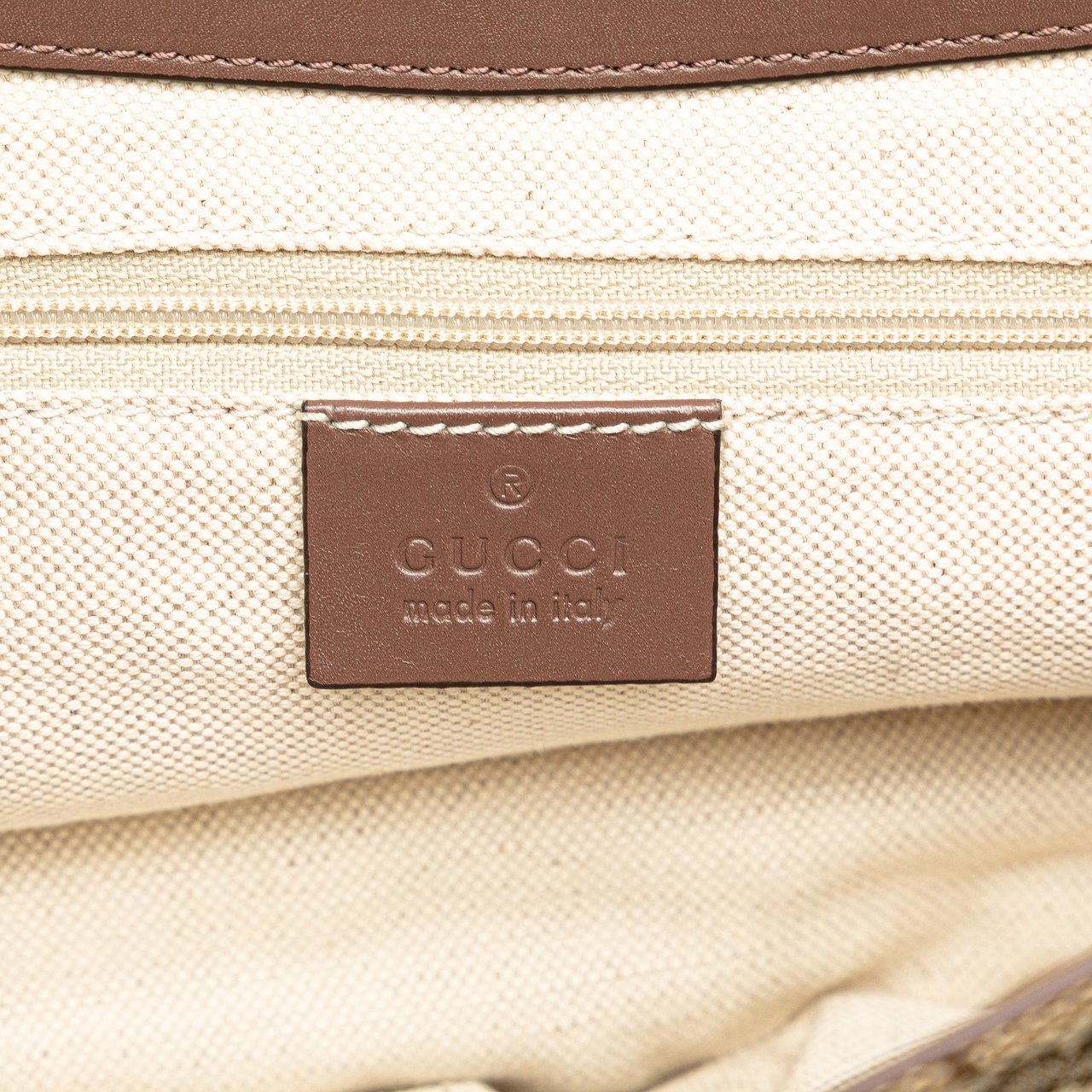 Gucci GG Canvas Sukey Crossbody Bruin