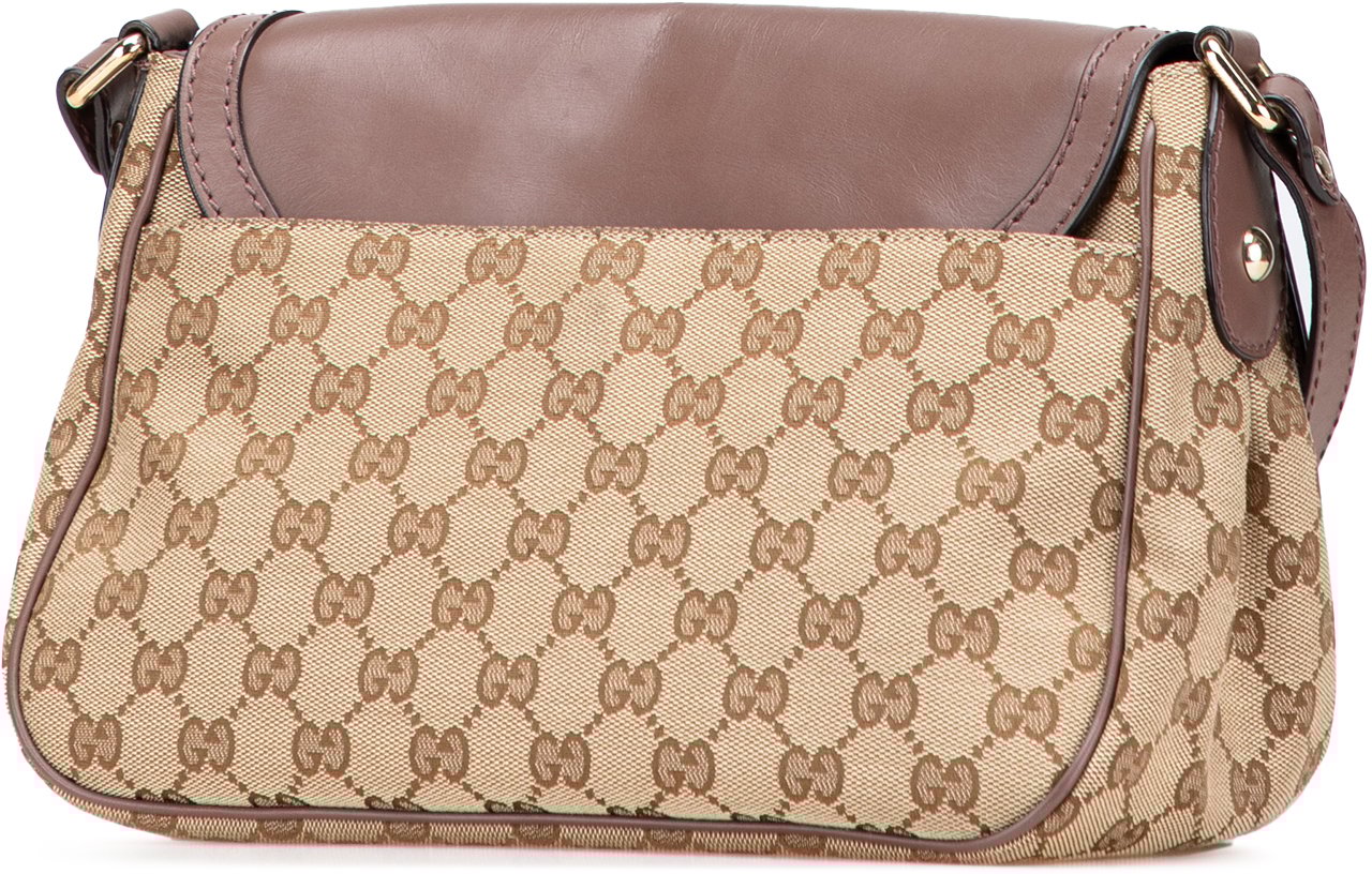 Gucci GG Canvas Sukey Crossbody Bruin