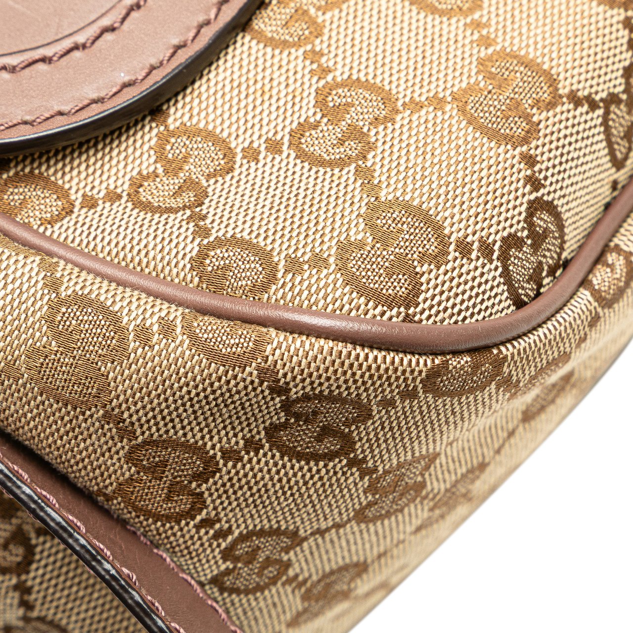 Gucci GG Canvas Sukey Crossbody Bruin