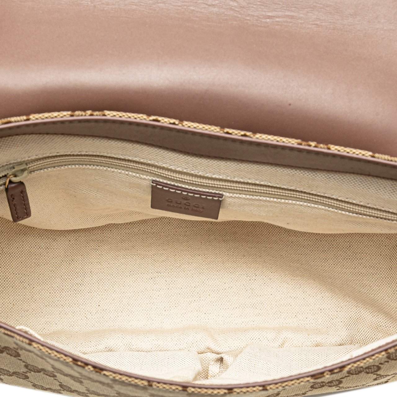 Gucci GG Canvas Sukey Crossbody Bruin