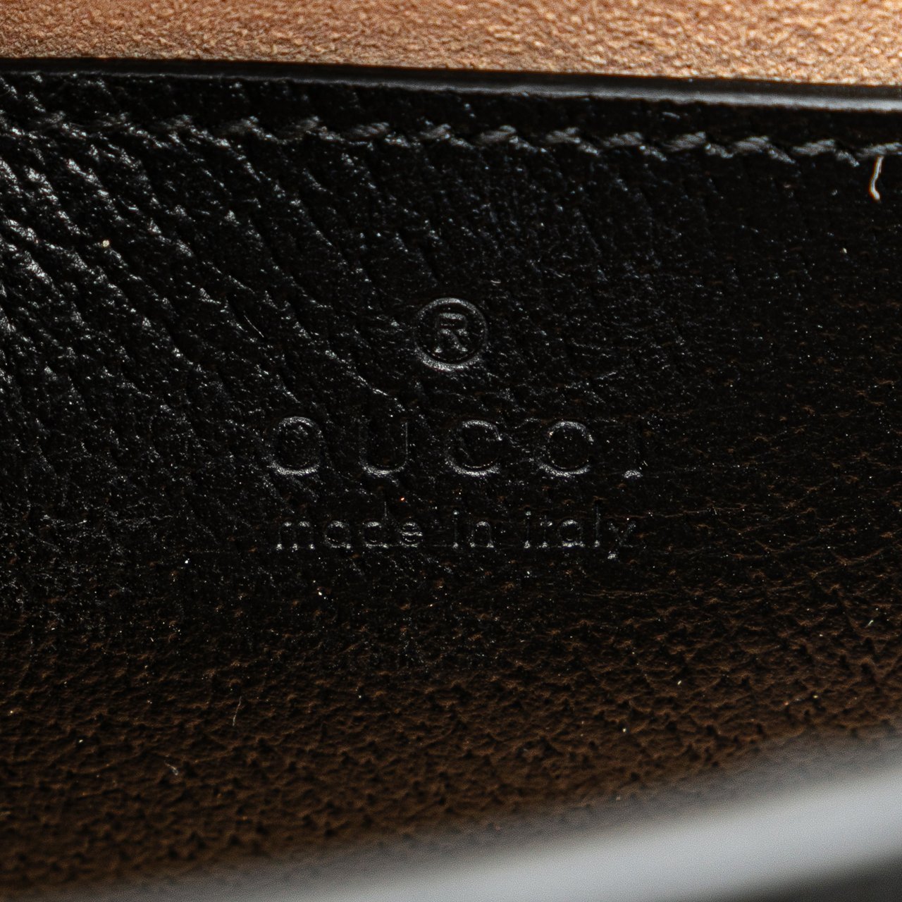 Gucci Small Calfskin Bamboo Diana Satchel Zwart