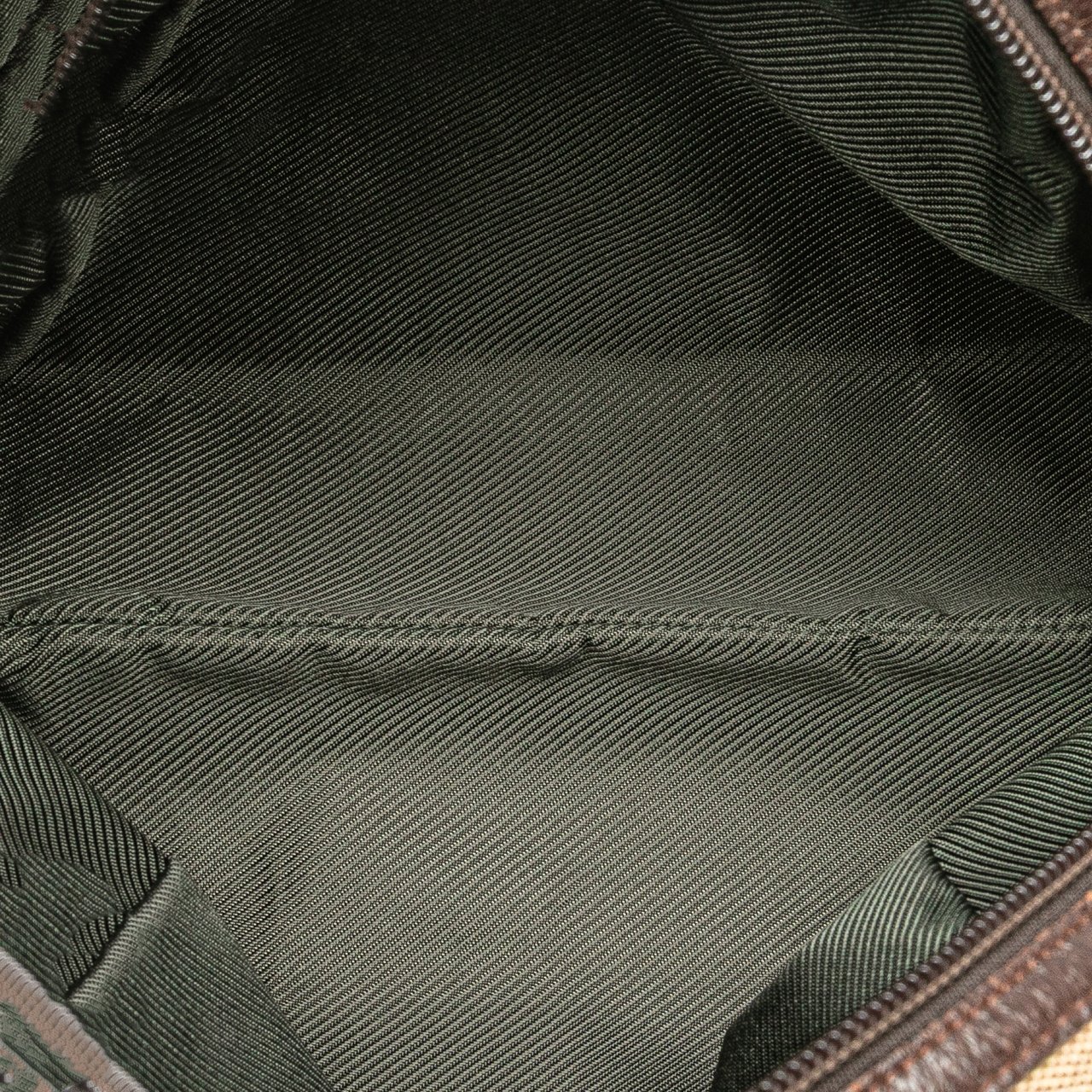Gucci Mini GG Canvas Balthus Tofu Bag Bruin