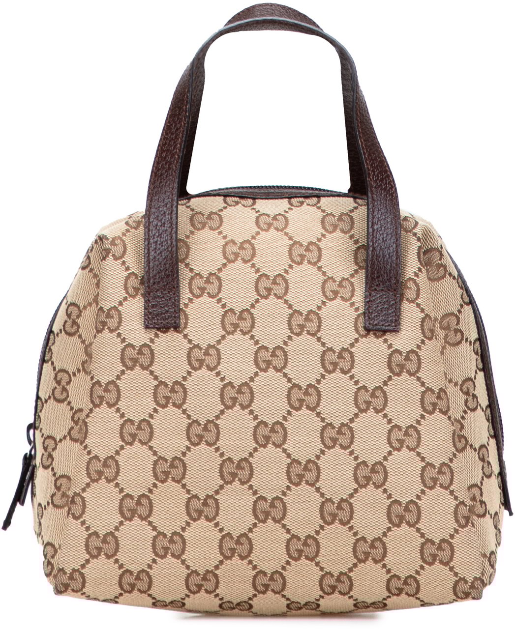 Gucci Mini GG Canvas Balthus Tofu Bag Bruin