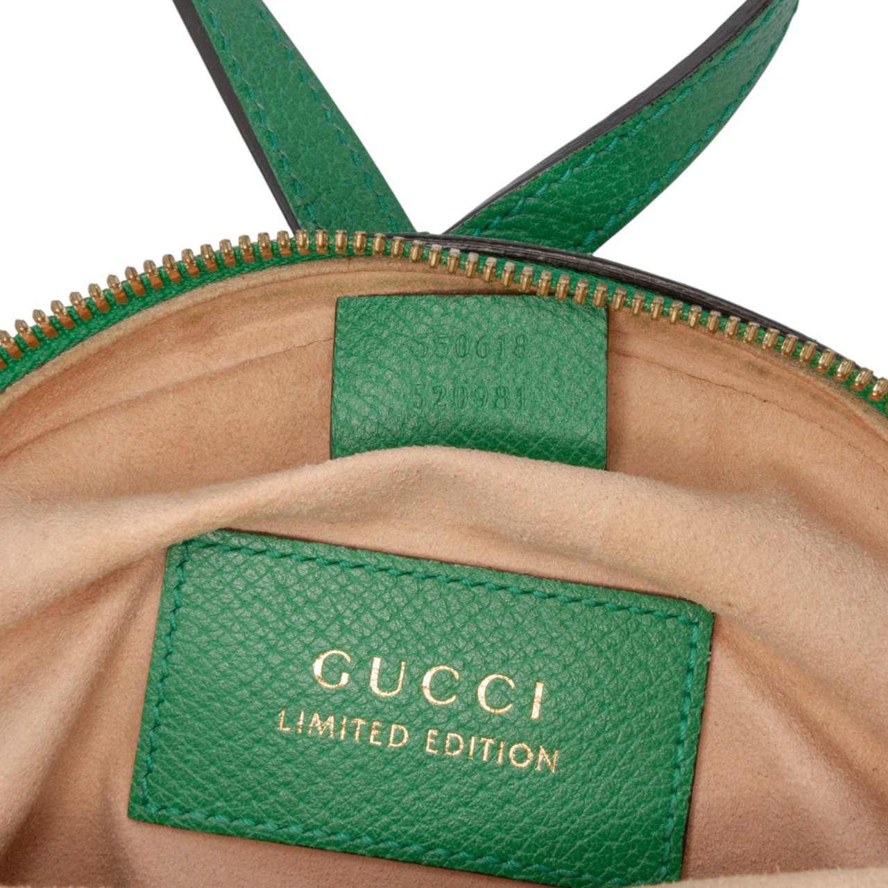 Gucci Mini GG Supreme Flora Ophidia Round Crossbody Bruin