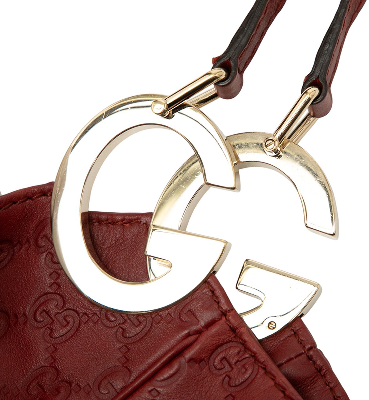 Gucci Large Guccissima Charlotte Tote Rood