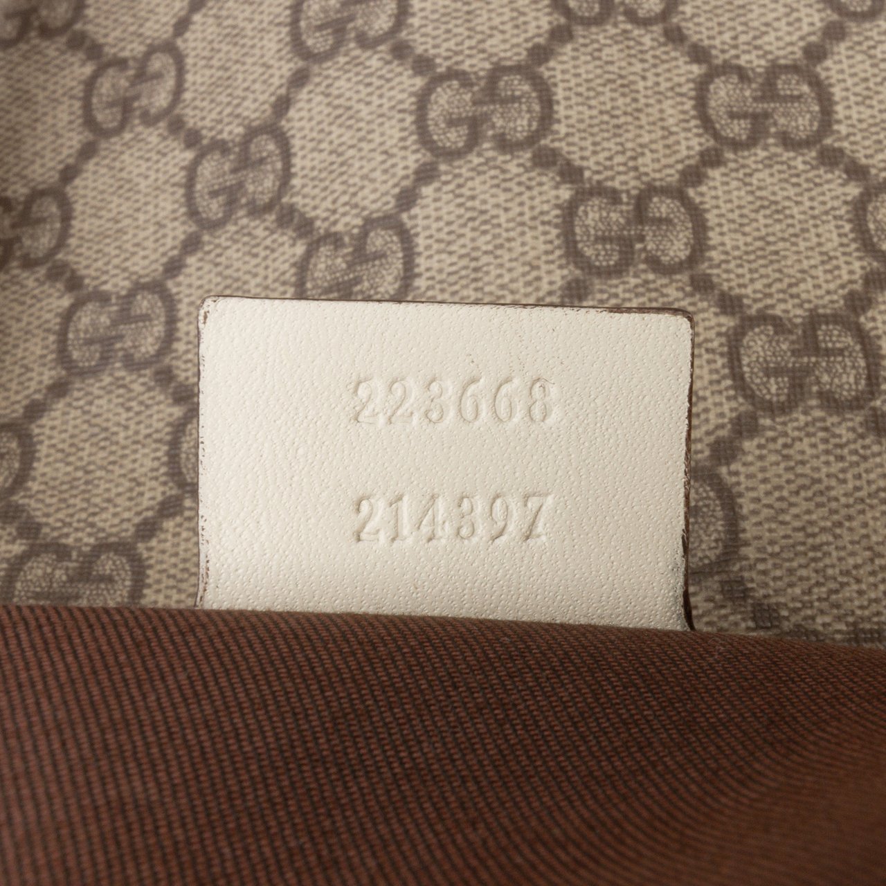 Gucci GG Supreme Joy Tote Bruin