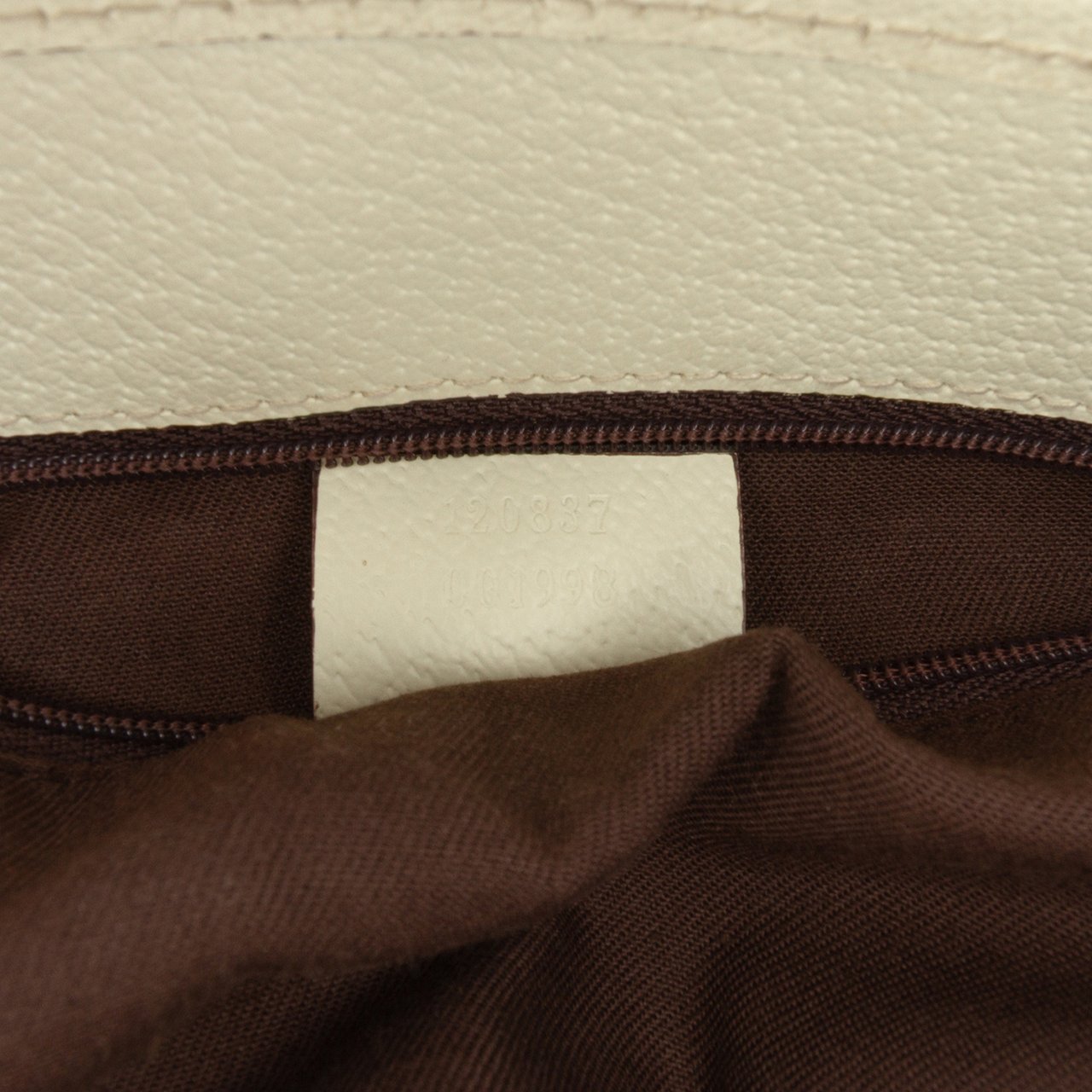 Gucci Medium GG Canvas Eclipse Tote Bruin