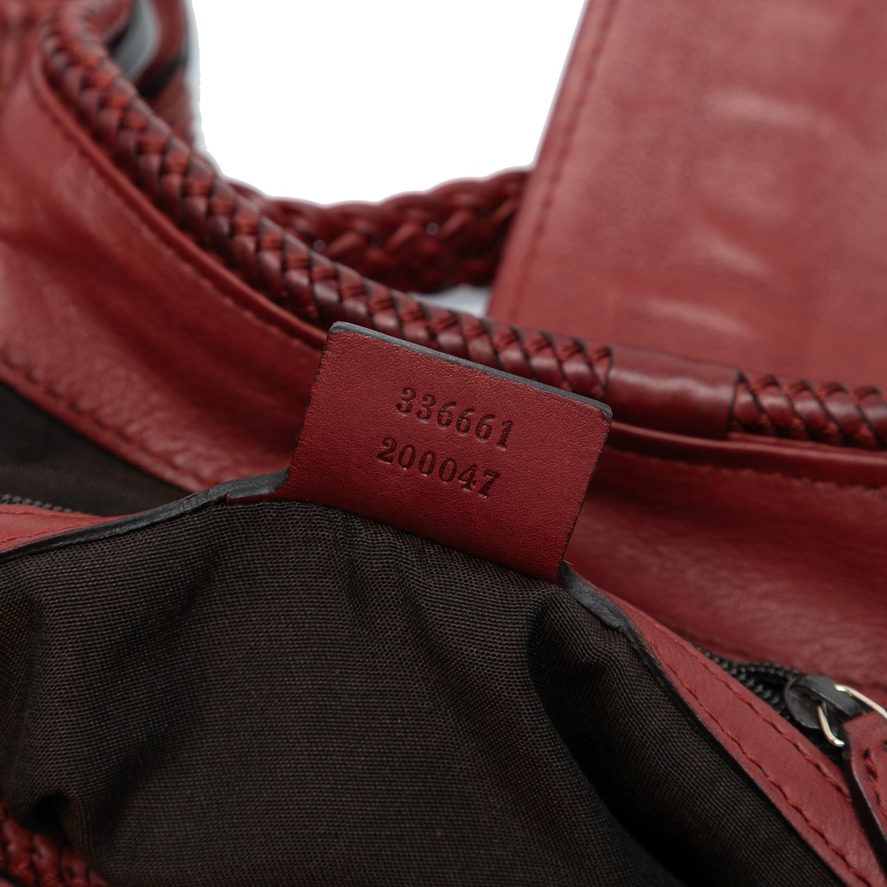 Gucci Leather Marrakech Hobo Bag Rood