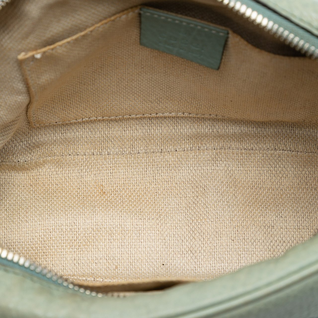 Gucci Leather Soho Disco Crossbody Groen