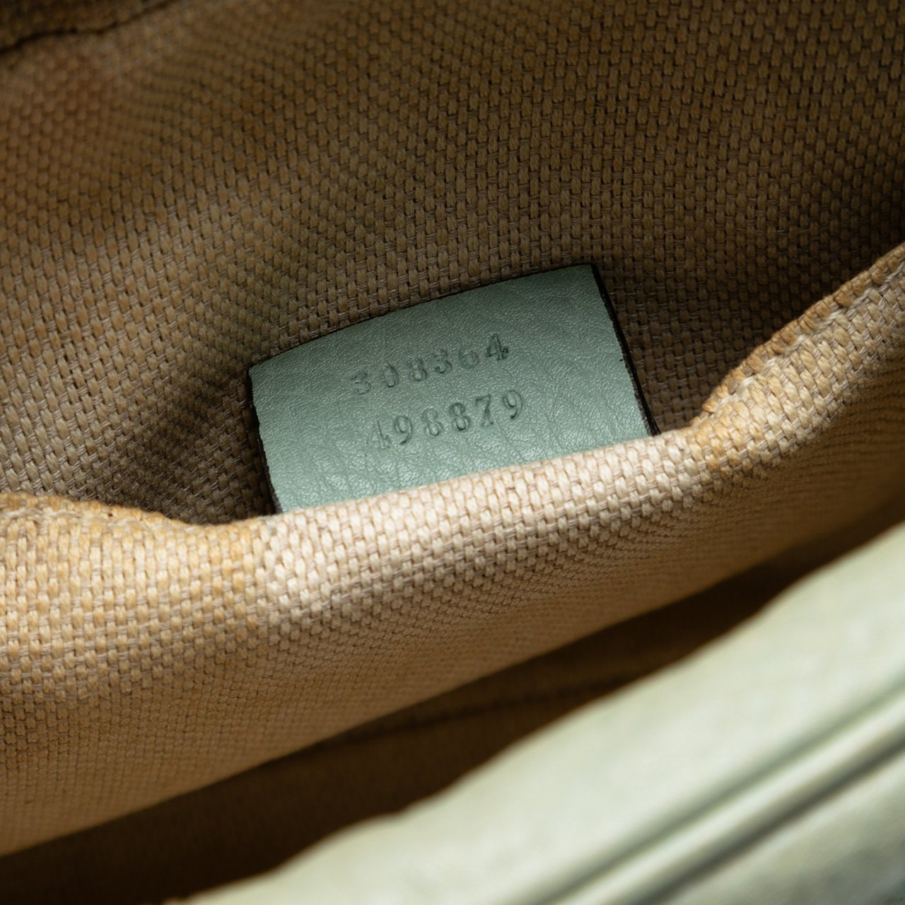 Gucci Leather Soho Disco Crossbody Groen