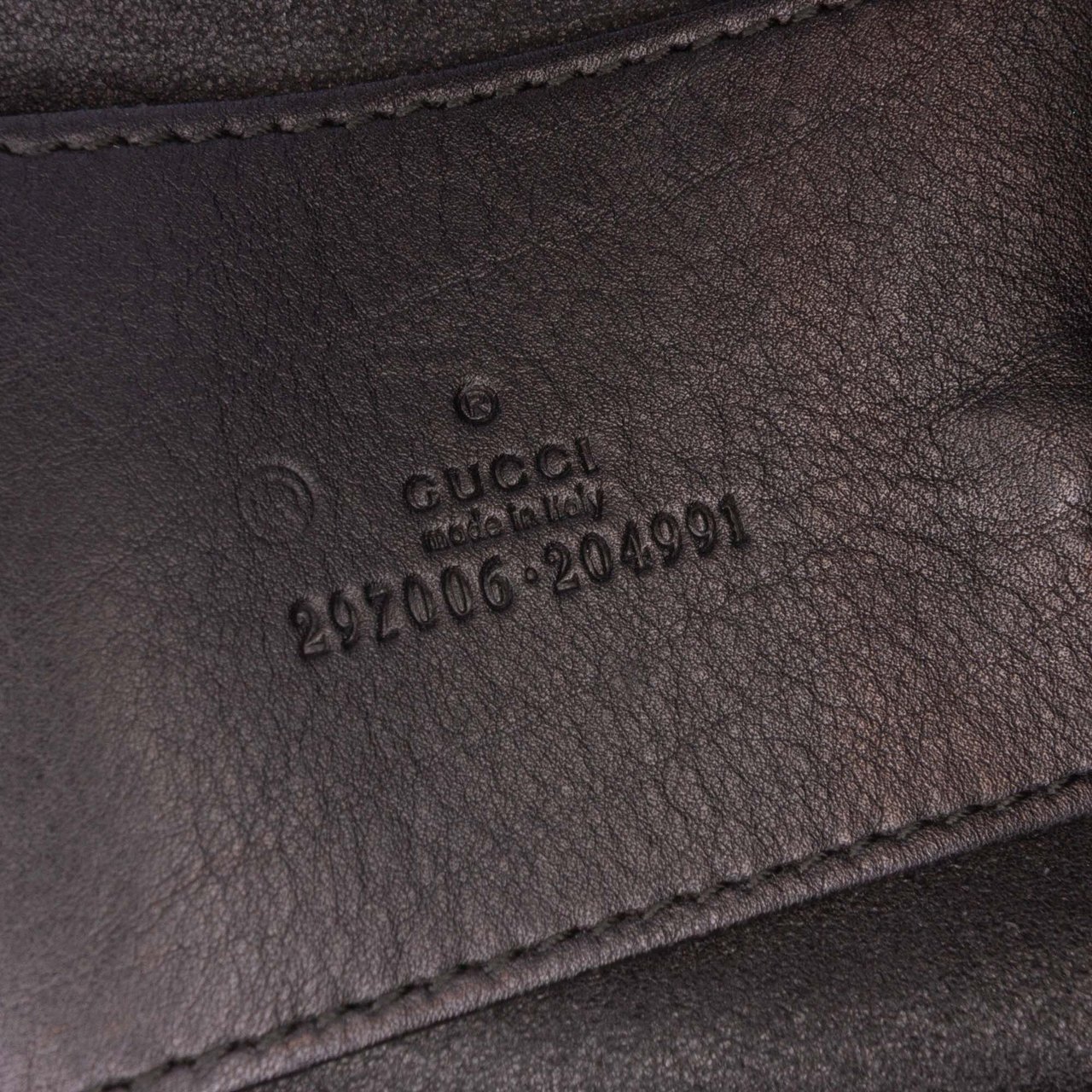 Gucci Leather Horsebit Park Avenue Tote Zwart