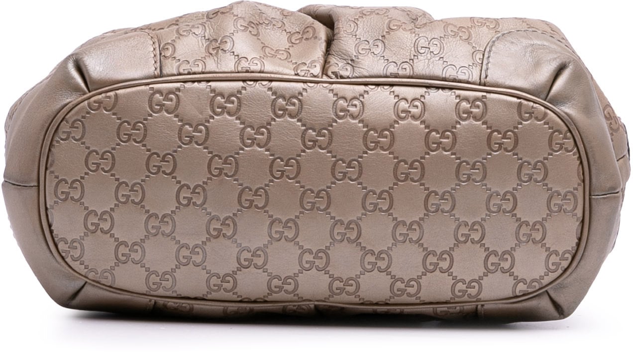 Gucci Guccissima Sukey Satchel Goud