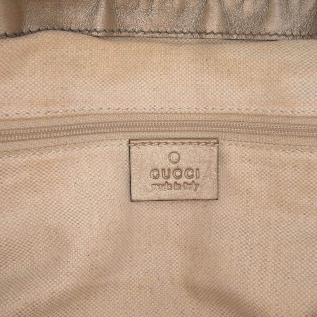 Gucci Guccissima Sukey Satchel Goud