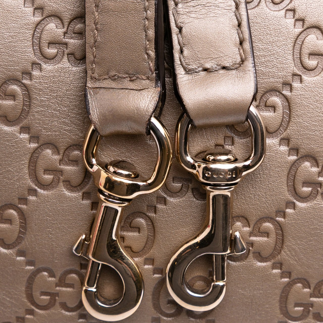 Gucci Guccissima Sukey Satchel Goud