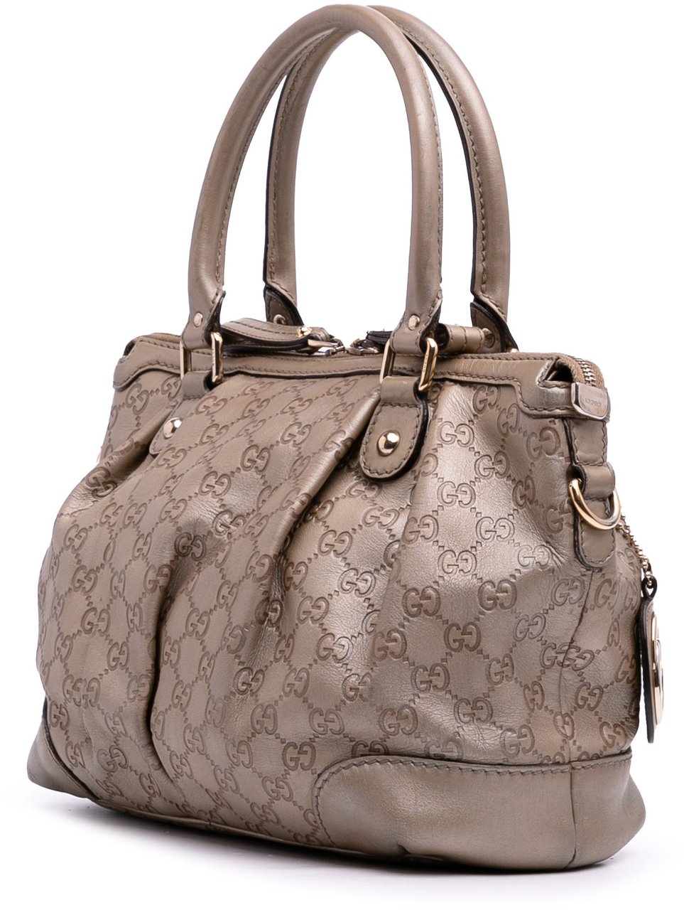 Gucci Guccissima Sukey Satchel Goud