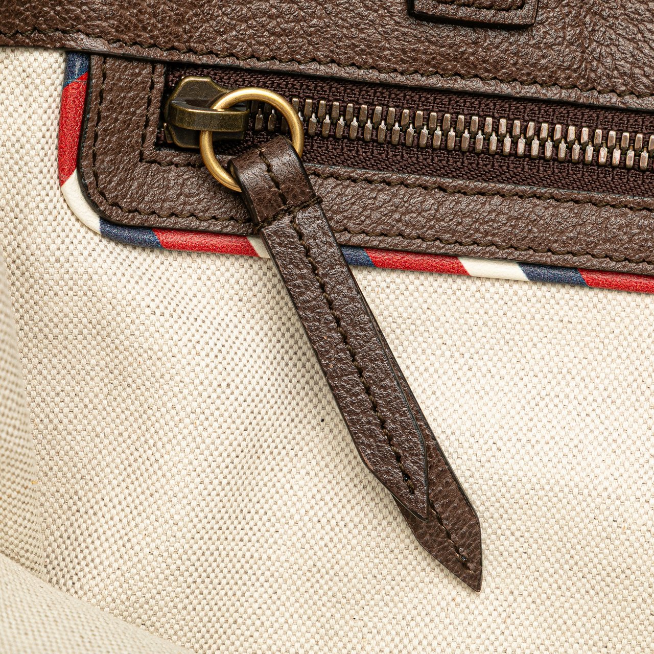 Gucci GG Supreme Night Courrier Vertical Satchel Bruin