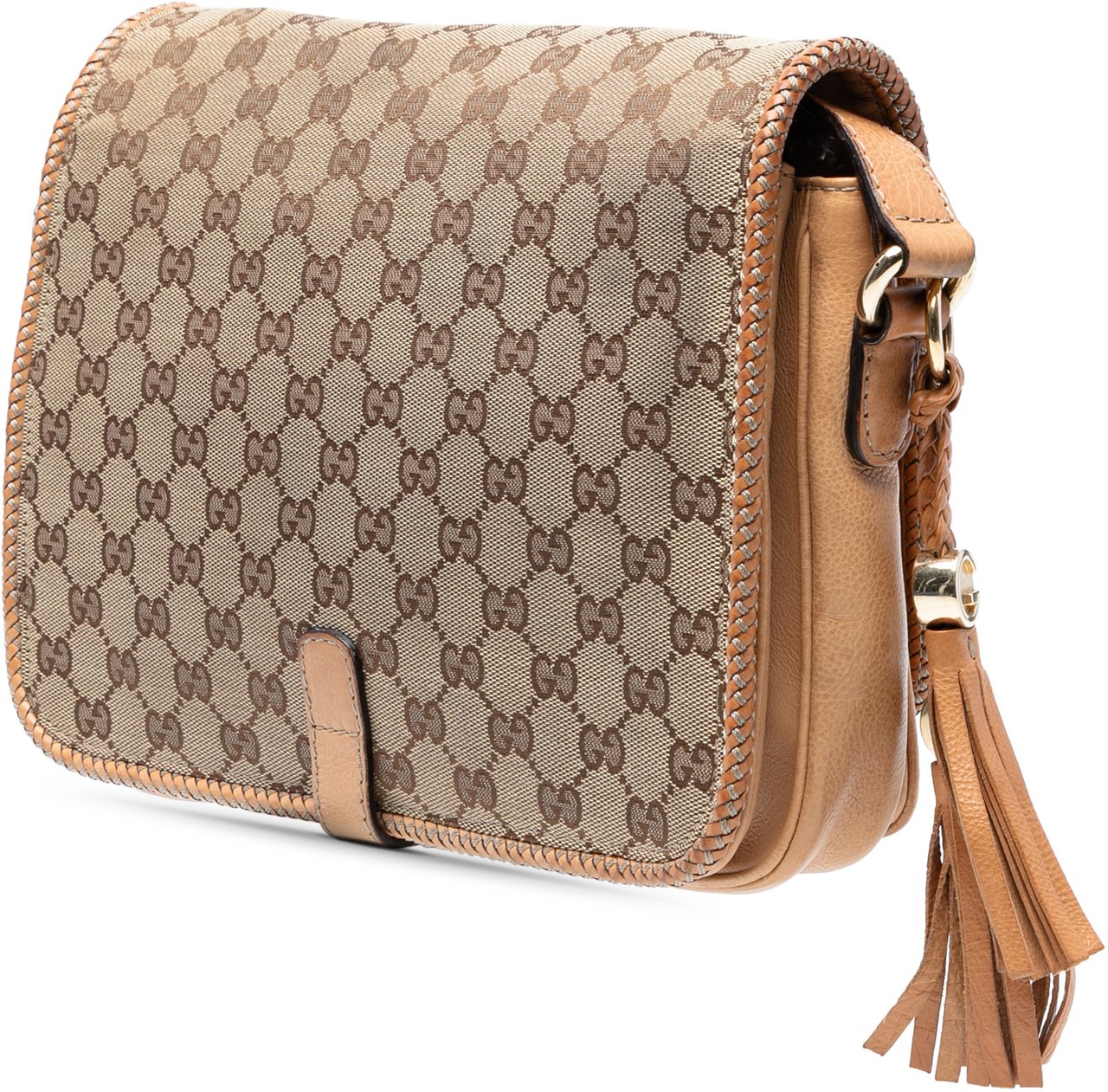 Gucci GG Canvas Marrakech Crossbody Bruin