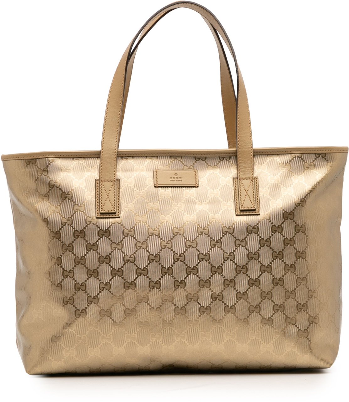 Gucci Medium GG Imprime Tote Goud