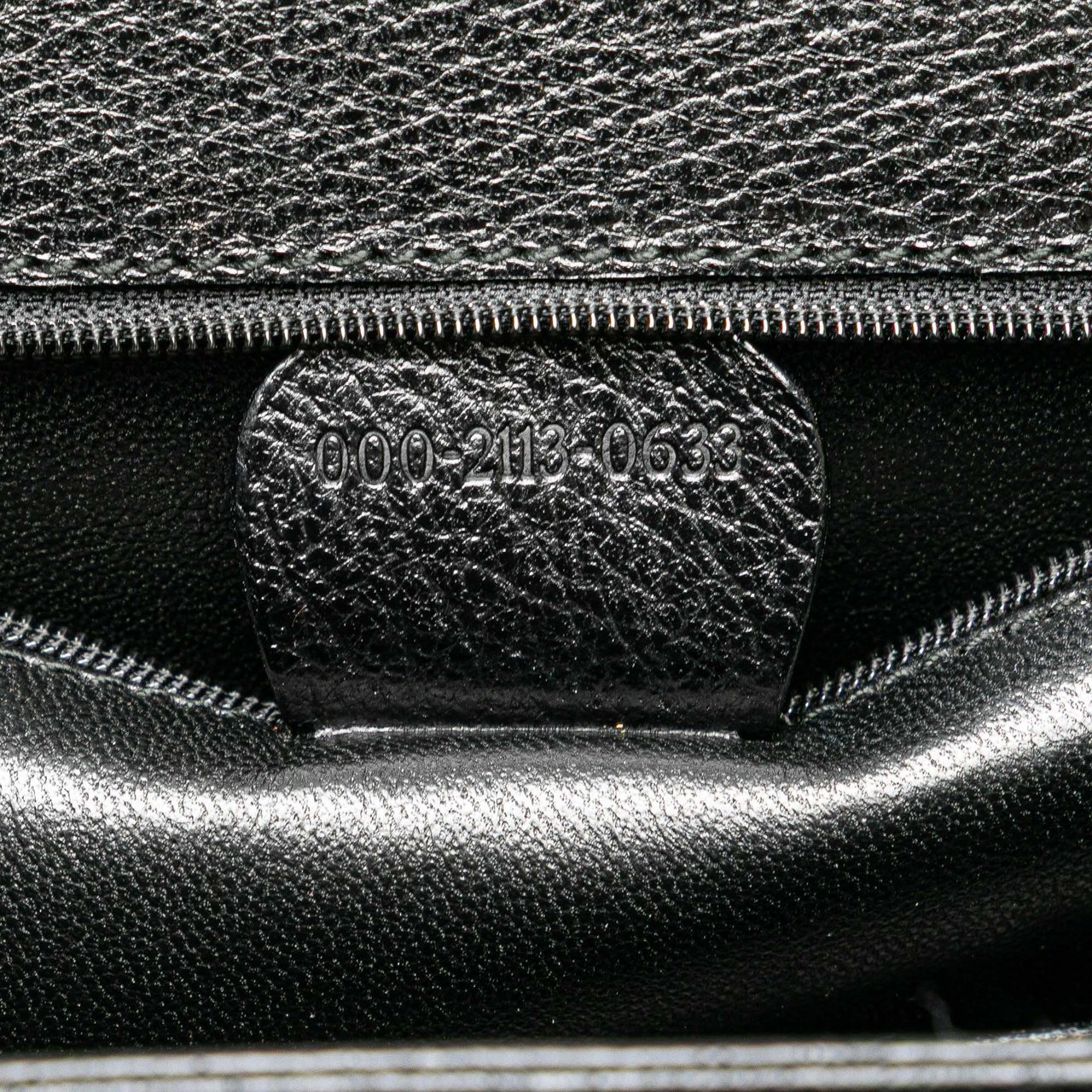 Gucci Calfskin Bamboo Night Zwart