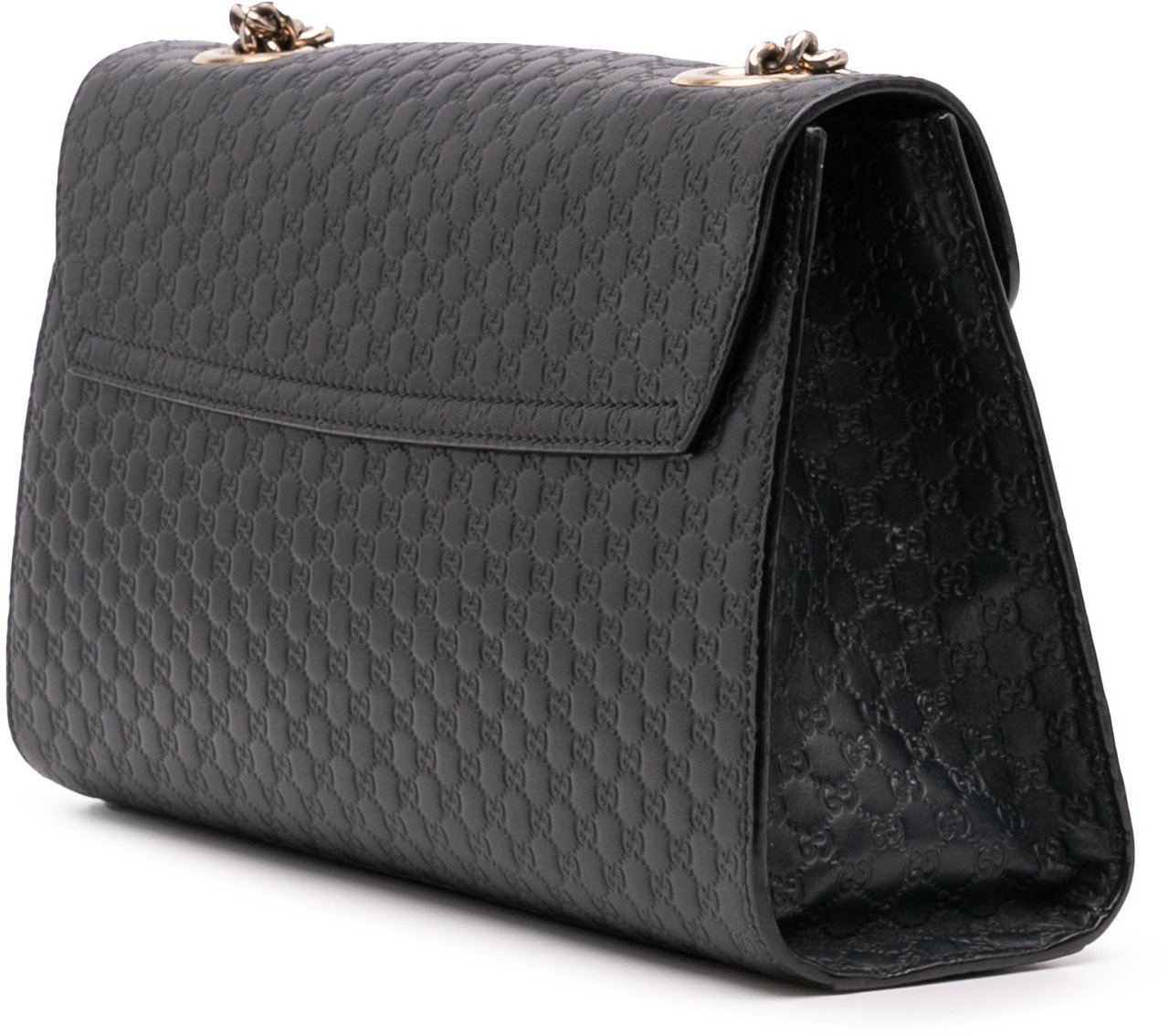 Gucci Medium Microguccissima Emily Shoulder Bag Zwart