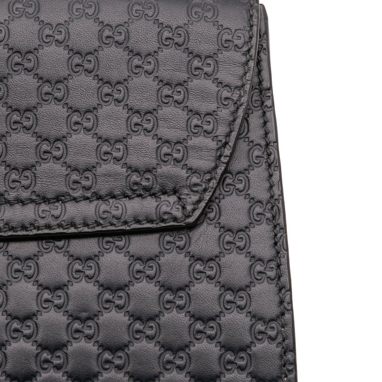 Gucci Medium Microguccissima Emily Shoulder Bag Zwart