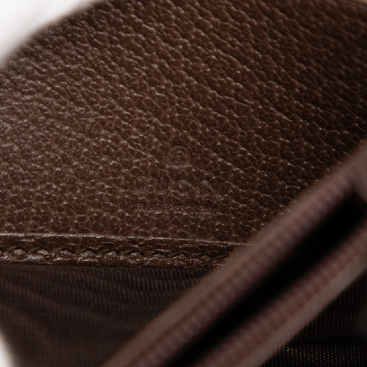 Gucci GG Supreme Web Ophidia Continental Wallet Bruin