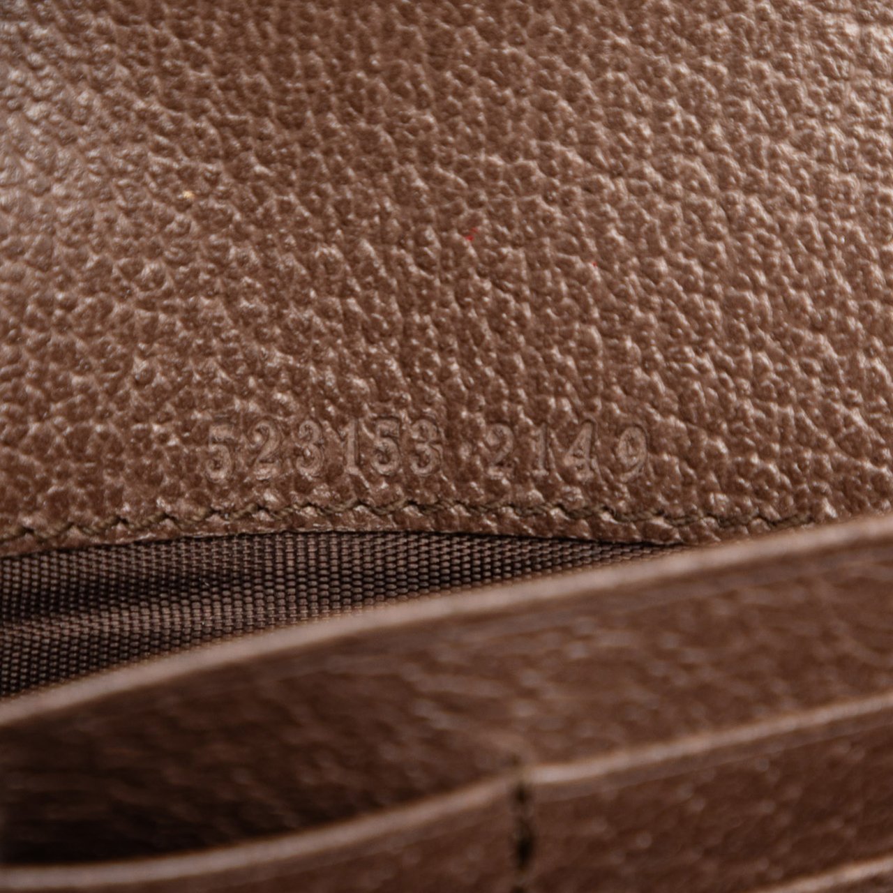 Gucci GG Supreme Web Ophidia Continental Wallet Bruin