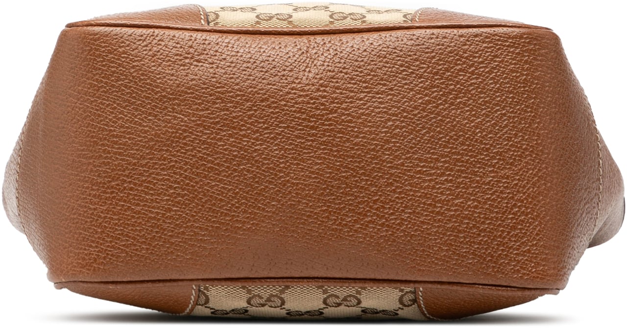 Gucci Small GG Canvas Bree Satchel Bruin