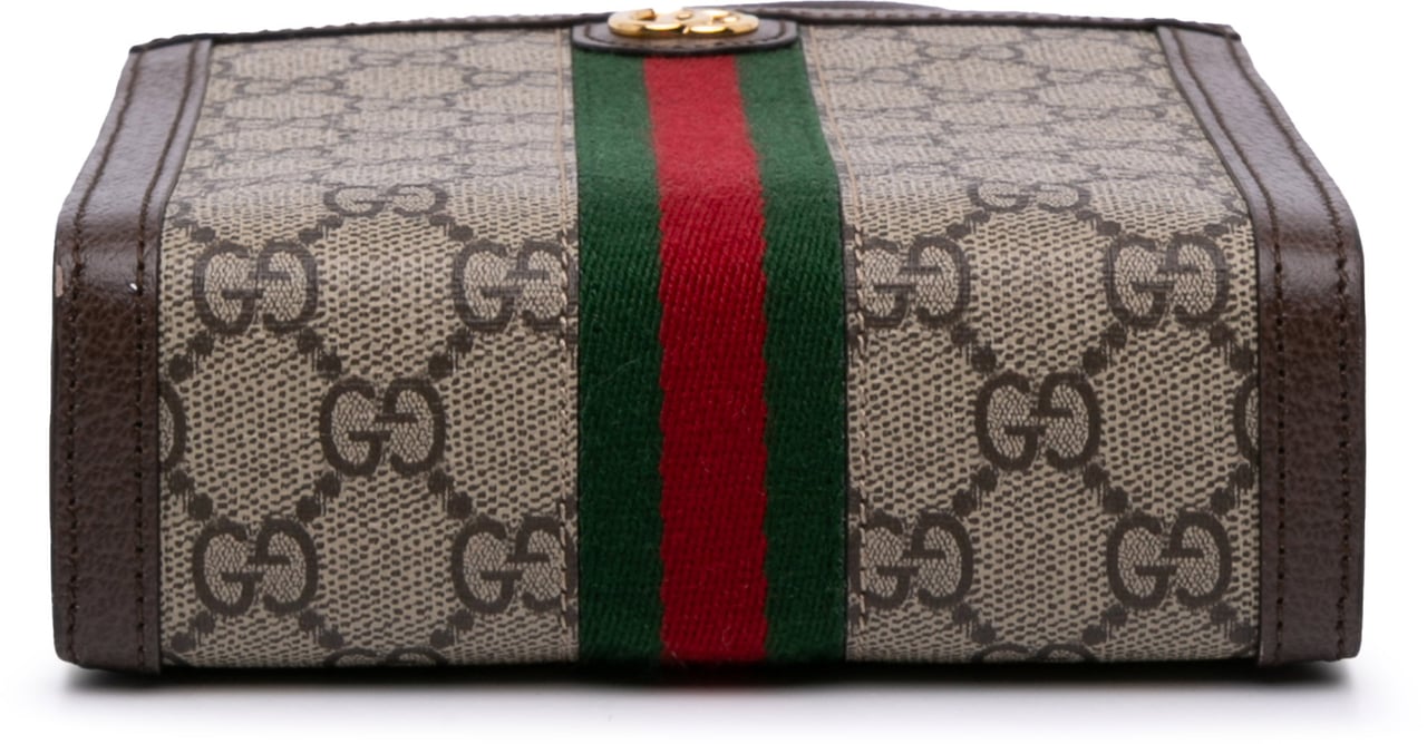 Gucci Mini GG Supreme Ophidia Web Satchel Bruin