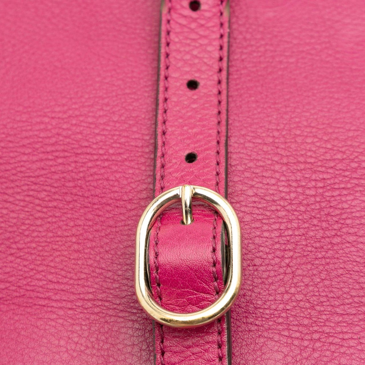 Gucci Small Calfskin Bamboo Shopper Satchel Roze