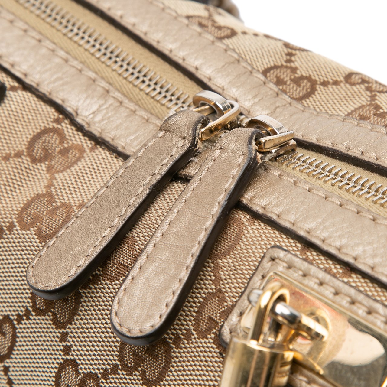 Gucci GG Canvas Bella Satchel Bruin