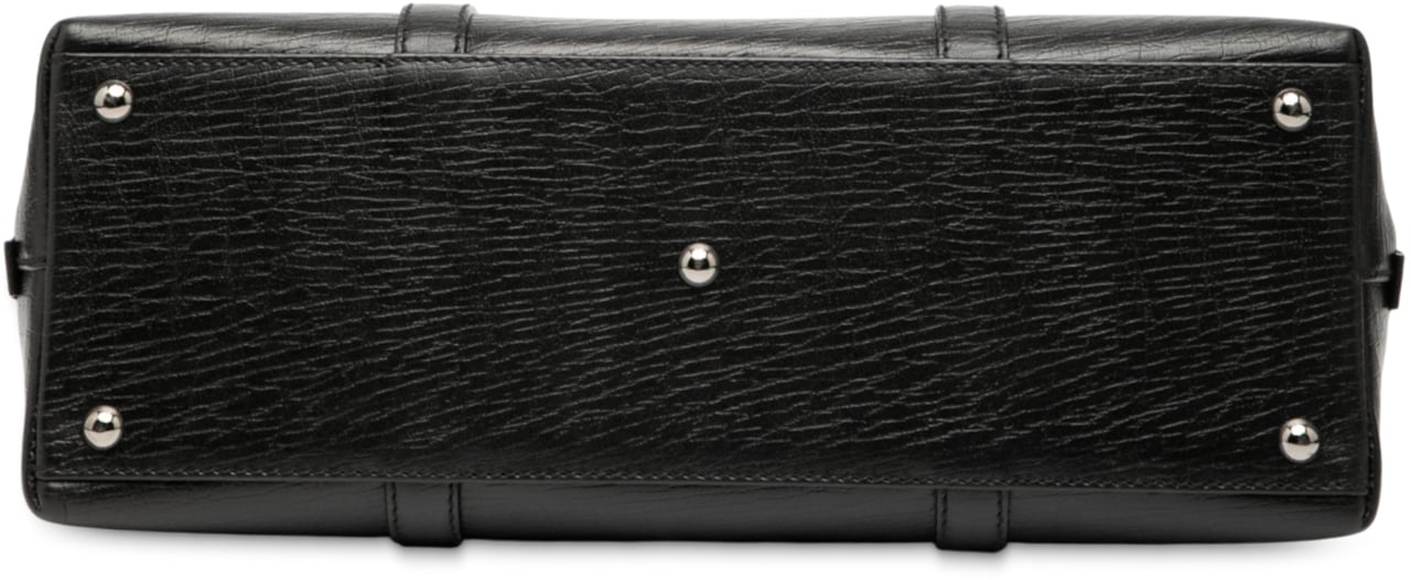 Gucci Textured Calfskin Handbag Zwart