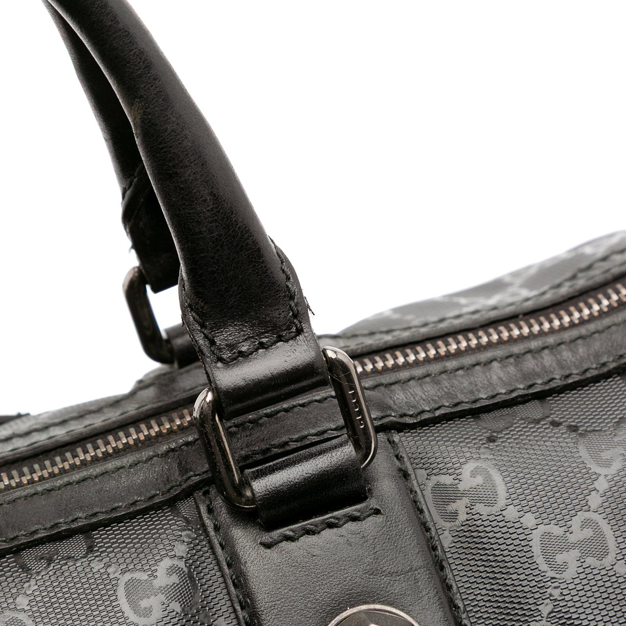 Gucci GG Imprime Boston Bag Zwart