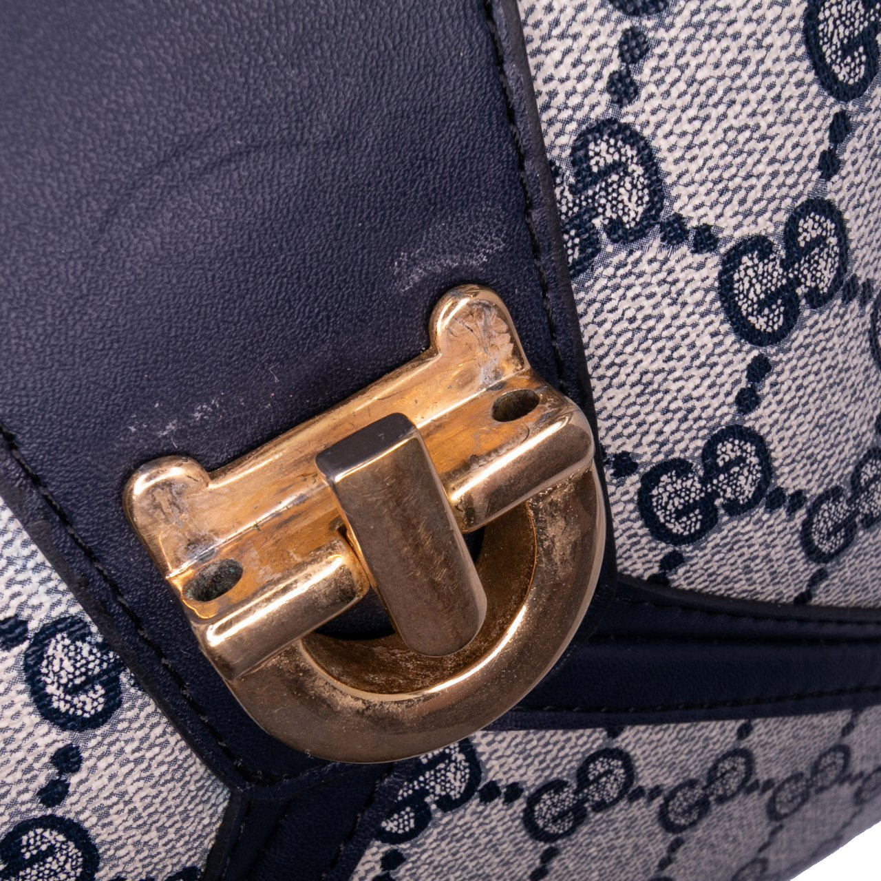 Gucci GG Supreme Ophidia Shoulder Bag Grijs